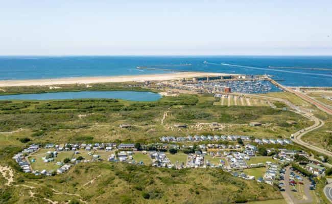 Luxe Chalet Op Camping Duindoorn, Ijmuiden Aan Zee, In De Buurt Van F1 Circuit Zandvoort En Bloemendaal Op Loopafstand Strand Ngoại thất bức ảnh