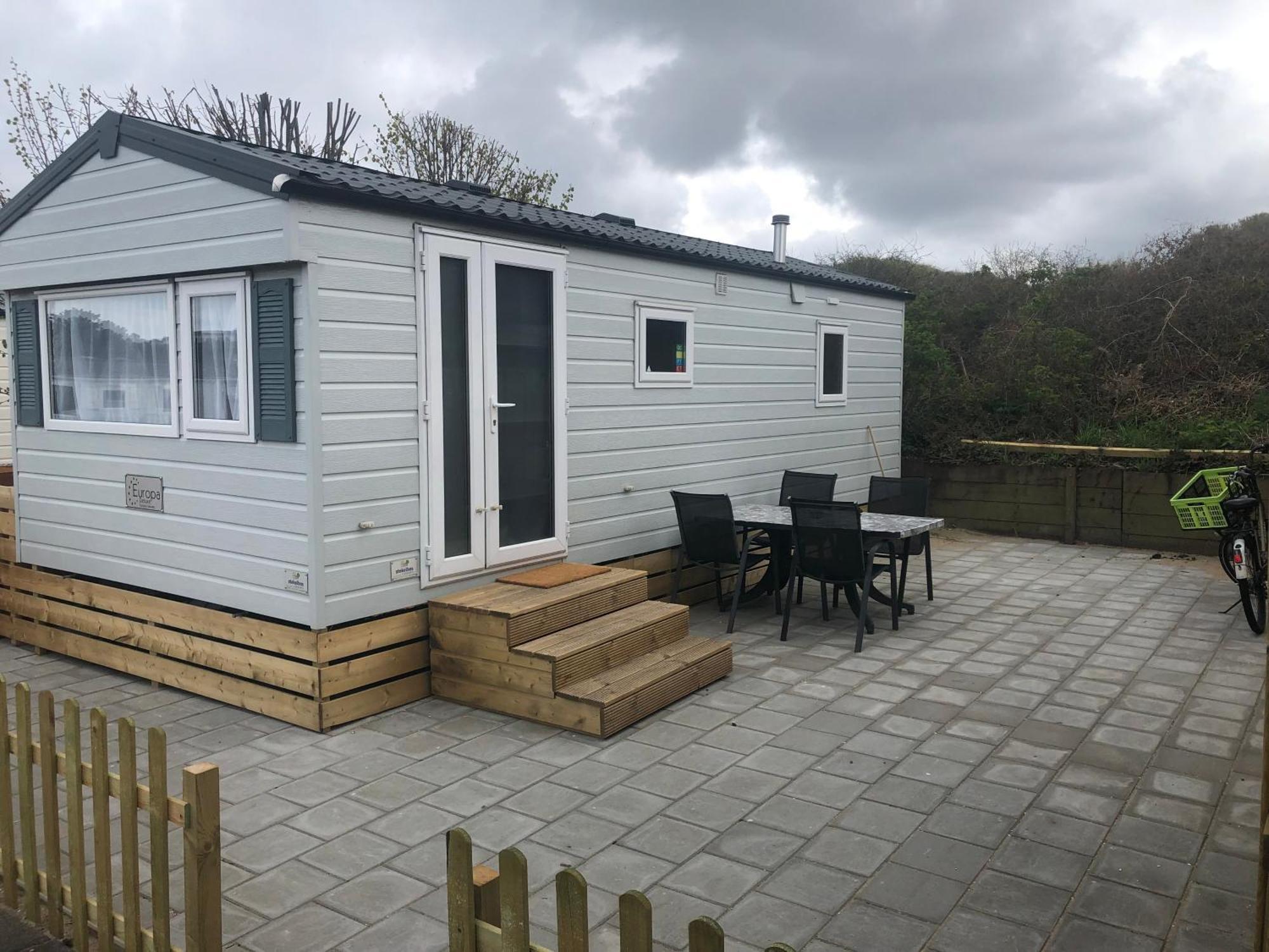 Luxe Chalet Op Camping Duindoorn, Ijmuiden Aan Zee, In De Buurt Van F1 Circuit Zandvoort En Bloemendaal Op Loopafstand Strand Ngoại thất bức ảnh